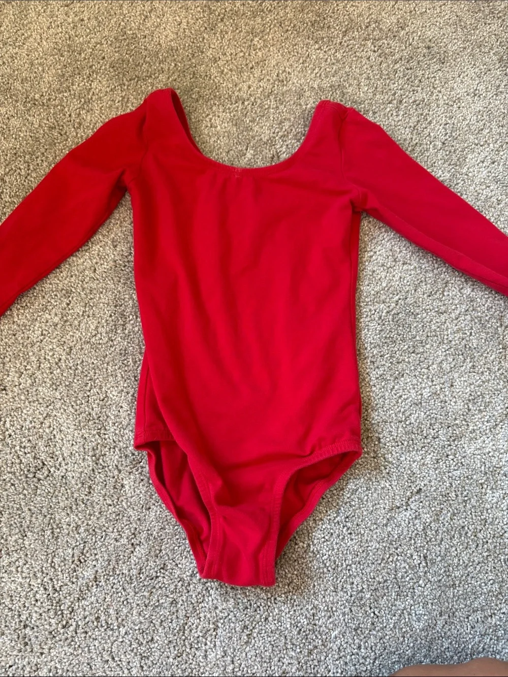 Kids Metallic Teal Gymnastics Leotard - Teal